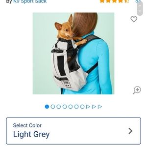 Dog backpack sports k9